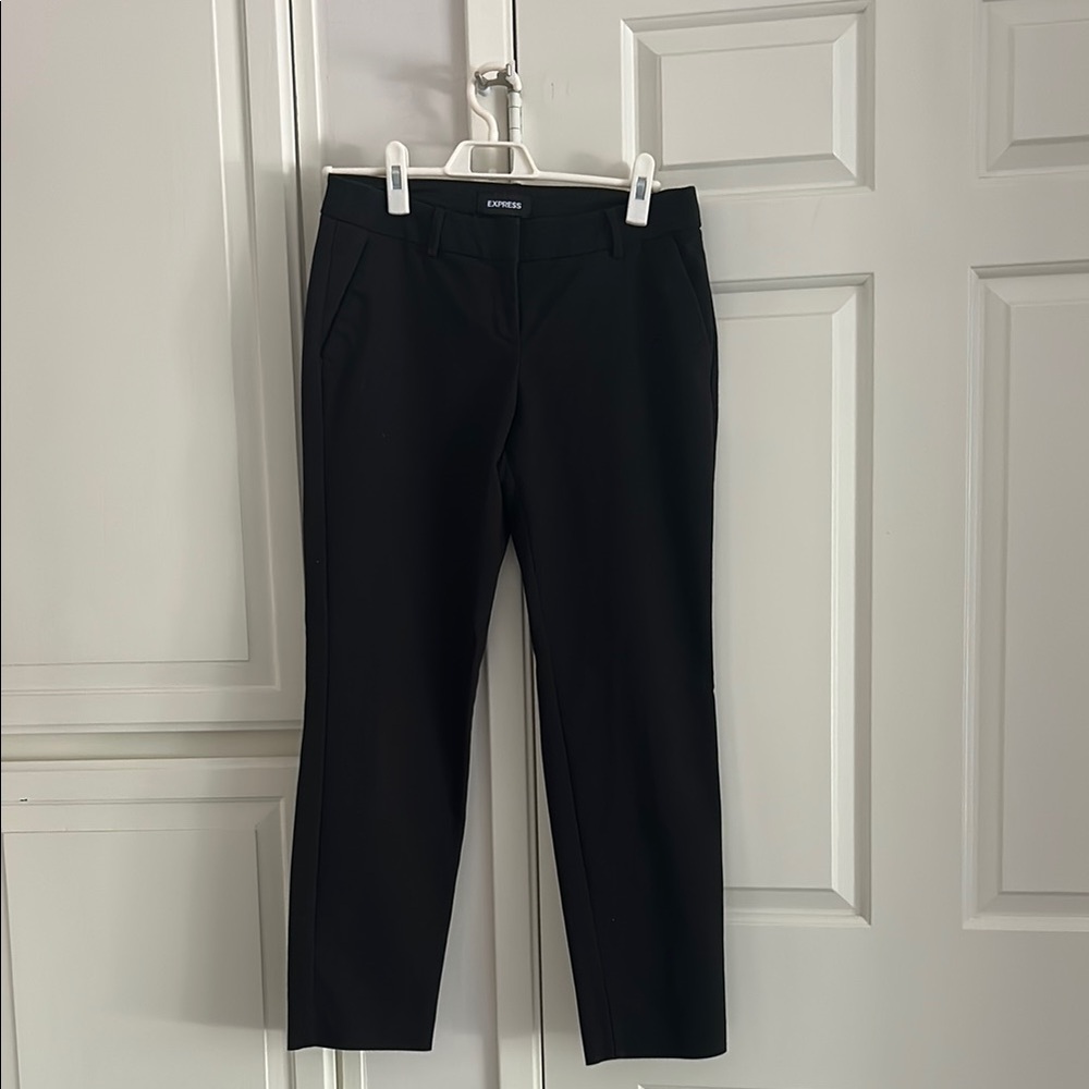 Express Black Ankle Pants